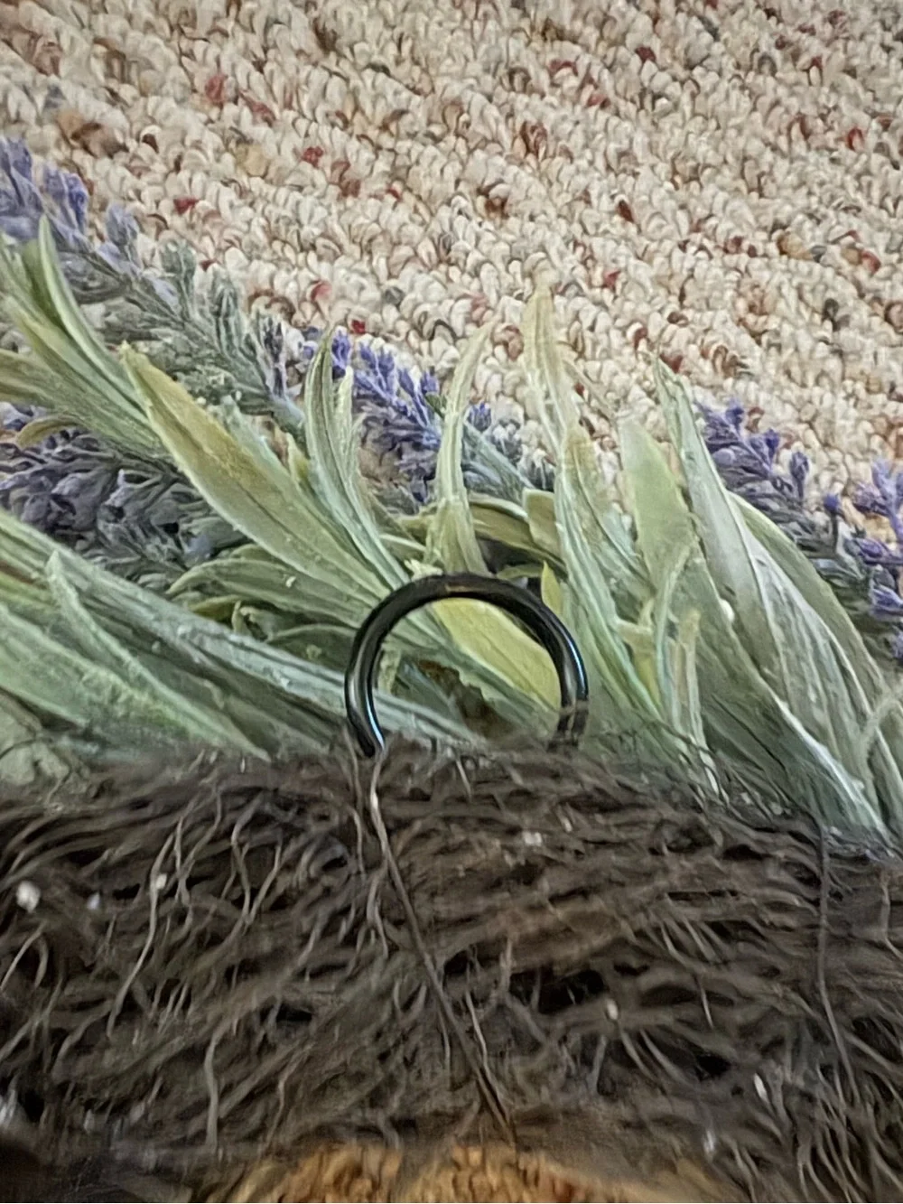 Lavender Greenery Holiday Wreath - Home Holiday